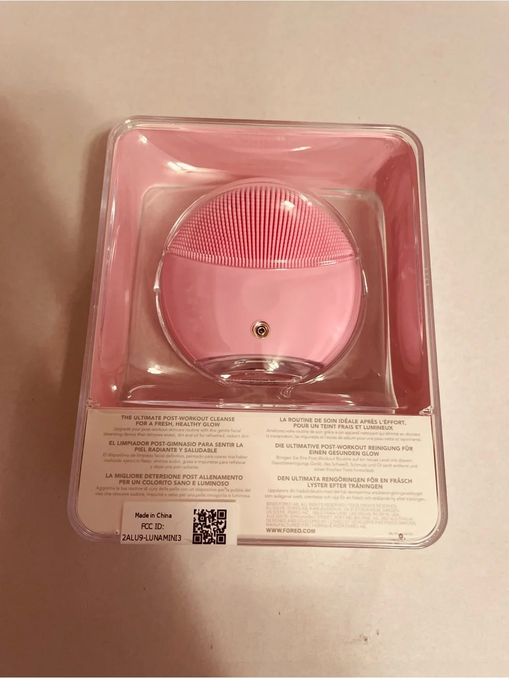 FOREO gentle silicone